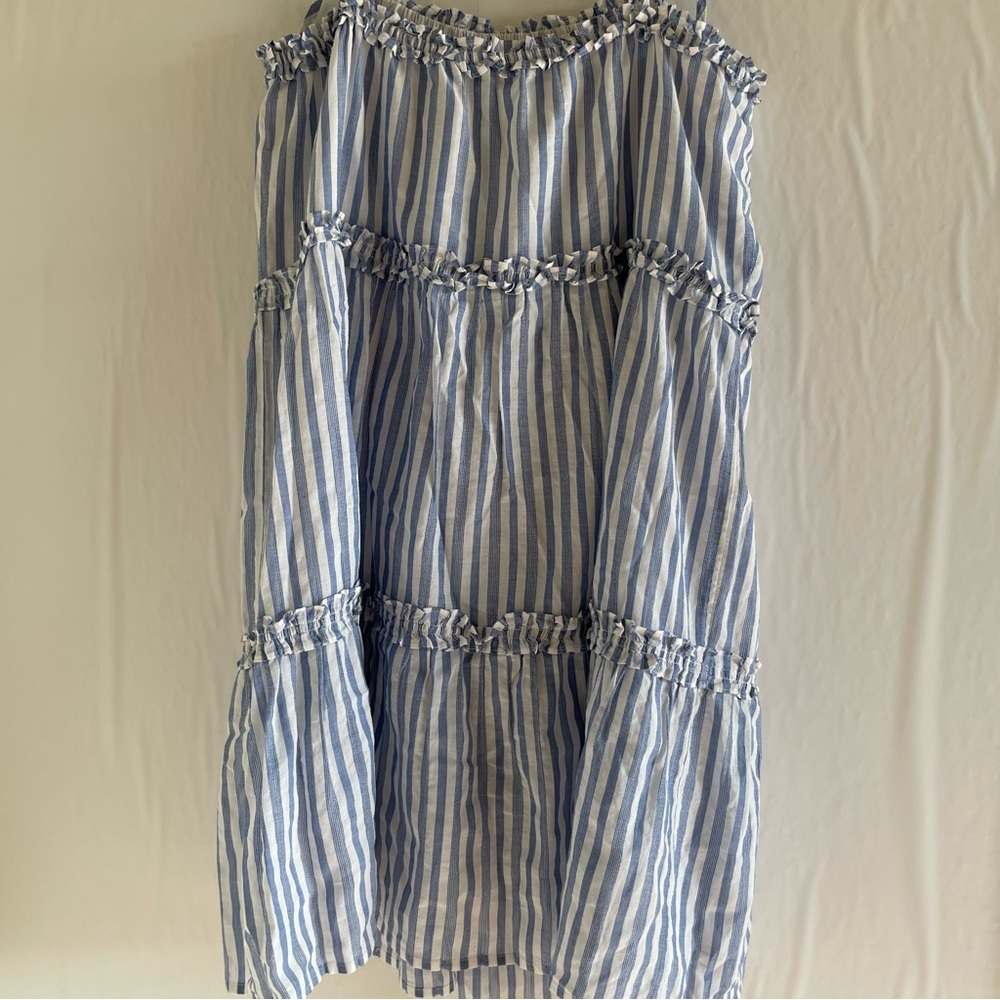Rails Caralyn Lighthouse Stripe Dress Size L - image 7